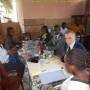 FORMATION EN MICROFINANCE : moment de detente au moment du repas