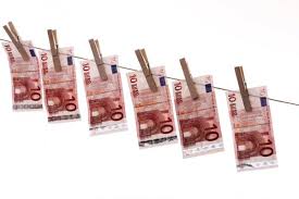 lavage de billets de banque
